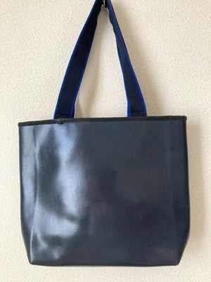 Authentic MIU MIU Leather Shoulder Hand Bag Purse Dark Navy used