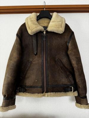 AVIREX B3 Mouton leather jacketM size, for men, good condition