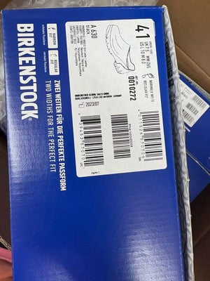 see description multi sizses BIRKENSTOCK A630 klogg unisex Sandals black