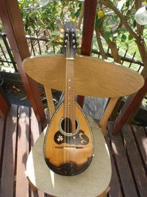Suzuki Mandolin No.206 8-String Vintage 1964 Made in Japan Bowl Back