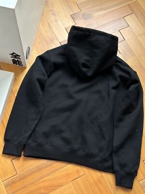 see description size S-XL Nike Stussy logo embroidered padded sweatshirt hoodie