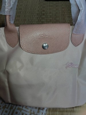 Longchamp Le Pliage S collapsible hand bag Outlet New Rose Pink