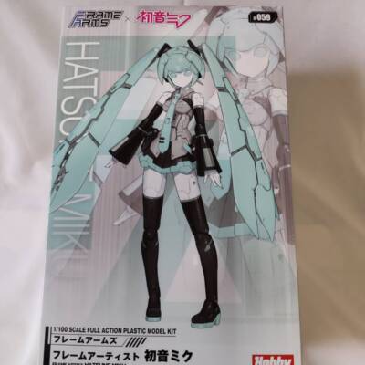 Frame Arms Artist Miku Hatsune 1/100 Plastic model KOTOBUKIYA good conditionsp