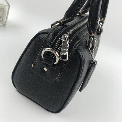 COACH CD444 Dancing Kitten Mini Rowan Satchel Dog Mini Boston Bag Shoulder Bag