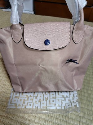 Longchamp Le Pliage S  Tote Bag Handbag collapsible Outlet Light brown NEW