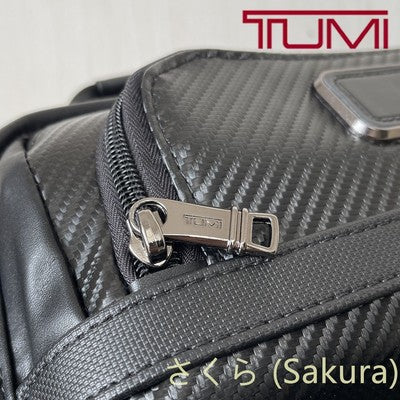 TUMI Alpha 3 Carbon Leather Backpack outletdp