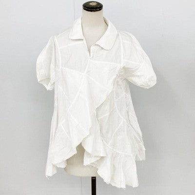 JUNYA WATANABE Comme des Garçons Short Sleeve Shirt White Size XS Women's