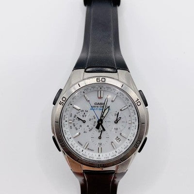 Casio WVQ-M410-7AJF Wave Ceptor Quartz Men's Watch White Dial Analog Japan