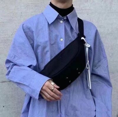 Maison Margiela 1CON BUMBAG crossbody bag waist bag Belt Black N