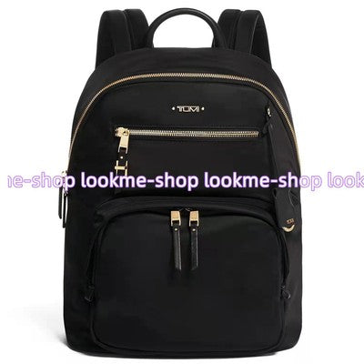 tumi Voyageur Carson women Backpack Black/Gold travel