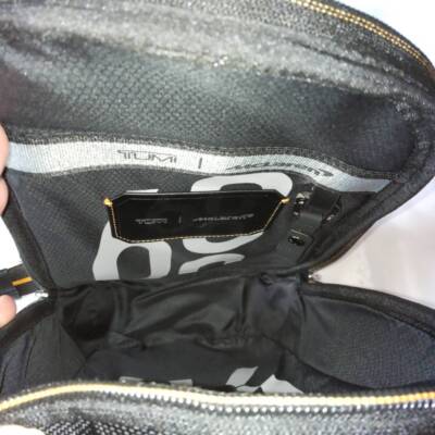 2color TUMI McLaren Torque Sling Body Bag 373005 Black Orange