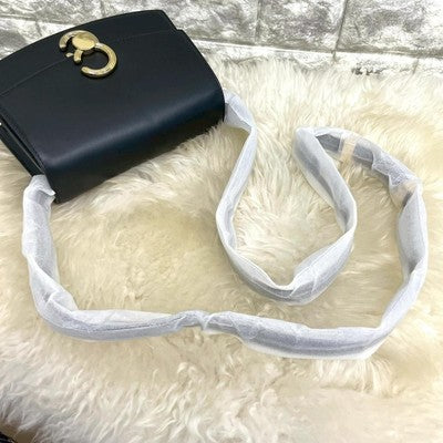 CAFUNE Pendulum Shoulder Bag Crossbody bag Leather Black Gold hardware
