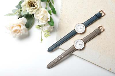 SEIKO METRONOME WATCH Elegant Series SMW002APG NEW JP  White×Gray