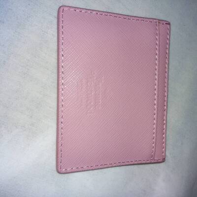 Vivienne Westwood Card Case 933VW168 Wallet Embossed Card Holder PINK