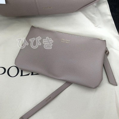 POLENE Gray Shoulder Bag Large Women's Large Capacity Bag Gray
