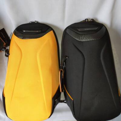 2color TUMI McLaren Torque Sling Body Bag 373005 Black Orange