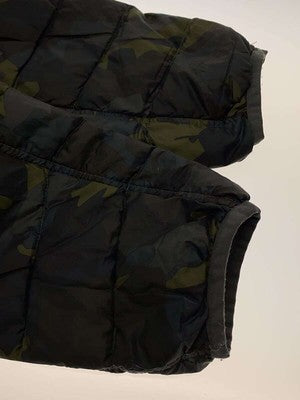 M tumi Reversible Down Jacket Polyester Zip 2way Men's Camouflage Black