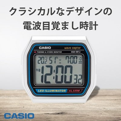 NEW CASIO WAVE CEPTOR A158WA electric wave alarm clock DQD-851J-8JF Japan