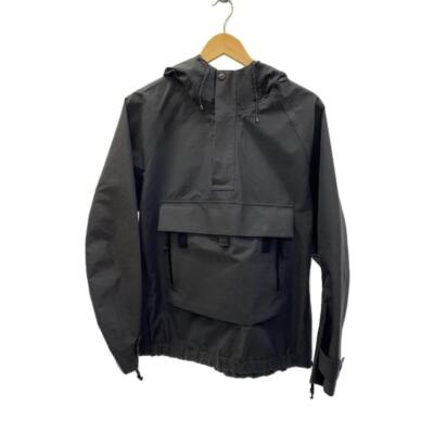 【Size M】Used Snow Peak Fr Rain Pullover Mountain Parka Jk-17Au007 BLACK