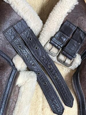AVIREX flight jacket B-3 S size shearling leather Equipment Unisex