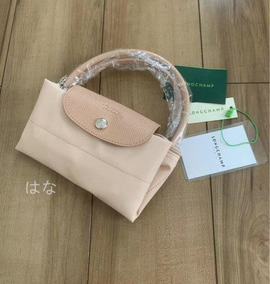 Longchamp Le Pliage S collapsible hand bag Outlet New Rose Pink