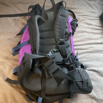 ARC'TERYX BOR 70 Arc'teryx Backpack Out of print rare Black & Purple