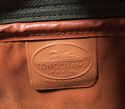 Longchamp second bag Tote Bag Handbag Clutch bag Black and mix color