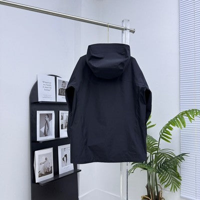 see description sizeS-3XL Arcteryx Water Windproof Zip Front Jacket Black