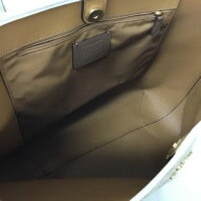 COACH Signature city tote tote bag City bag beige F5696