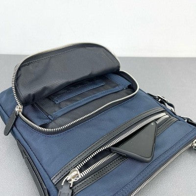 see description 2color tumi JARVIS 682421 North South Crossbody Shoulder Bag