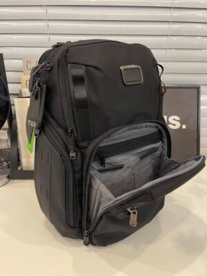 TUMI ALPHA BRAVO Search Backpack 232789 Nylon Leatherdp