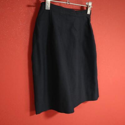 Trico Comme Des Garcons Tricot Nylon/Polyester Knit Skirt Short Dark navy