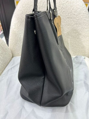 Vivienne Westwood Hamilton Tote Bag Orb Logo Leather Grain Black Outlet Products