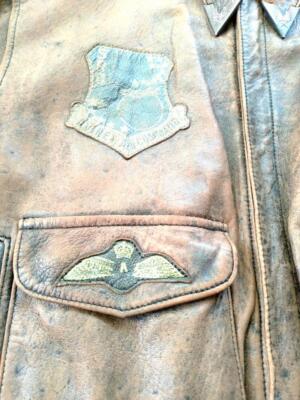 AVIREX TYPE A-2 Flight Jacket Top Gun S Size Men's Brown