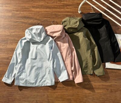 check description size S-2XL ARC’TERYX proof Hardshell Punching Jacket Wind Zip