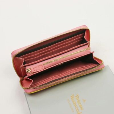 see description 3colors Vivienne Westwood Wallet Long Wallet 55VV357