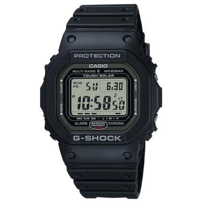 CASIO G-SHOCK GW-5000U-1JF Black Solar Radio Digital Men's Watch New in Box