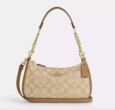 COACH Colorblock TERI Shoulder Bag Handbag CA548 Leather Women premium price
