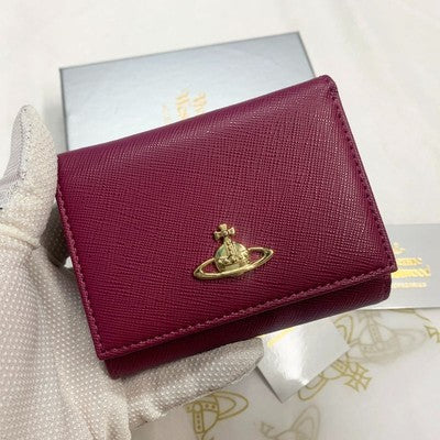 check description 5colors Vivienne Westwood Leather Multi-Card Pocket Wallet NEW