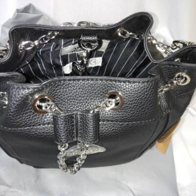 seed description 2colors Vivienne Westwood Shoulder Bag Leather Orb Logo