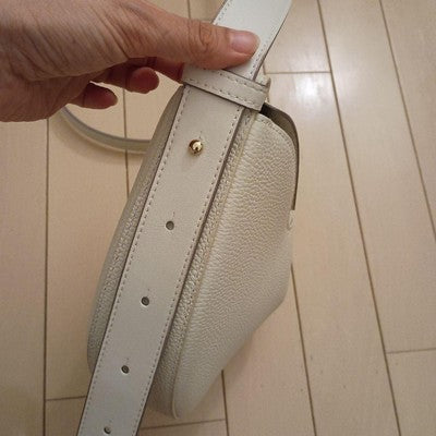 Polène Tonka shoulder bag for Women Mini Bag with Shoulder white
