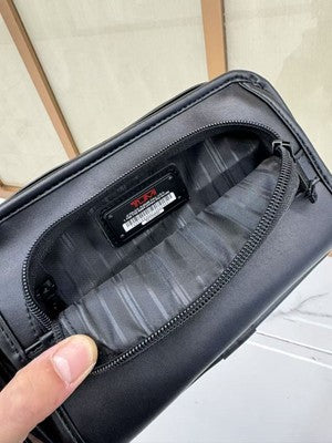 see description 2colors TUMI Clutch Bag Blue 22104DHr Bag Black Blue outlet cp