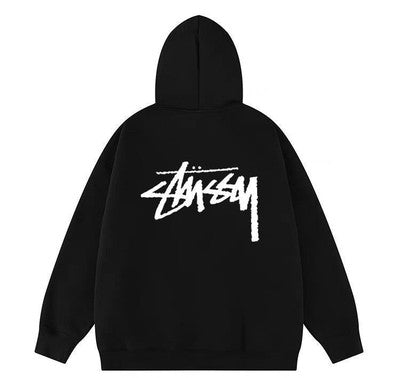 see description size S-XL STUSSY BASIC ZIP HOOD full sweat zip hoodie