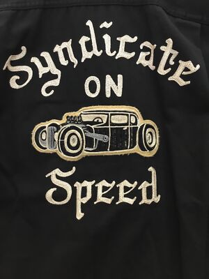 【36】 WHITESVILLE Car Club Jacket Black used