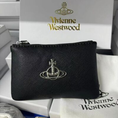 Vivienne Westwood  small wallet Multi-Card Pocket black