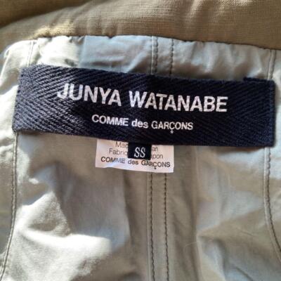 Junya Watanabe Comme des Garcons Reconstructed Coat 06AW Patchwork Men's Khaki