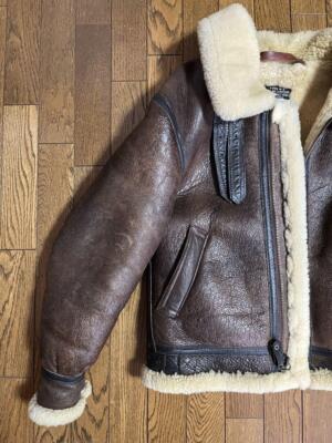 AVIREX flight jacket B-3 S size shearling leather Equipment Unisex