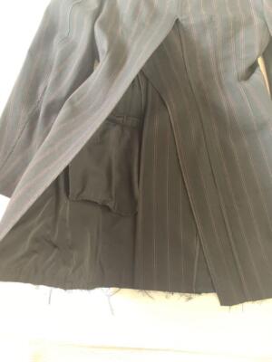 Junya Watanabe Long Jacket Striped Good Condition S Size Women's