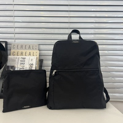see description 3color Tumi Lightweight Backpack Just In Case 196386 VOYAGEUR