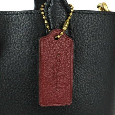 COACH Willow Tote 24 2way Shoulder Bag Crossbody Black C8869 outlet JP New